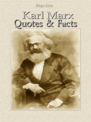 cover image of Karl Marx--Quotes & Facts
